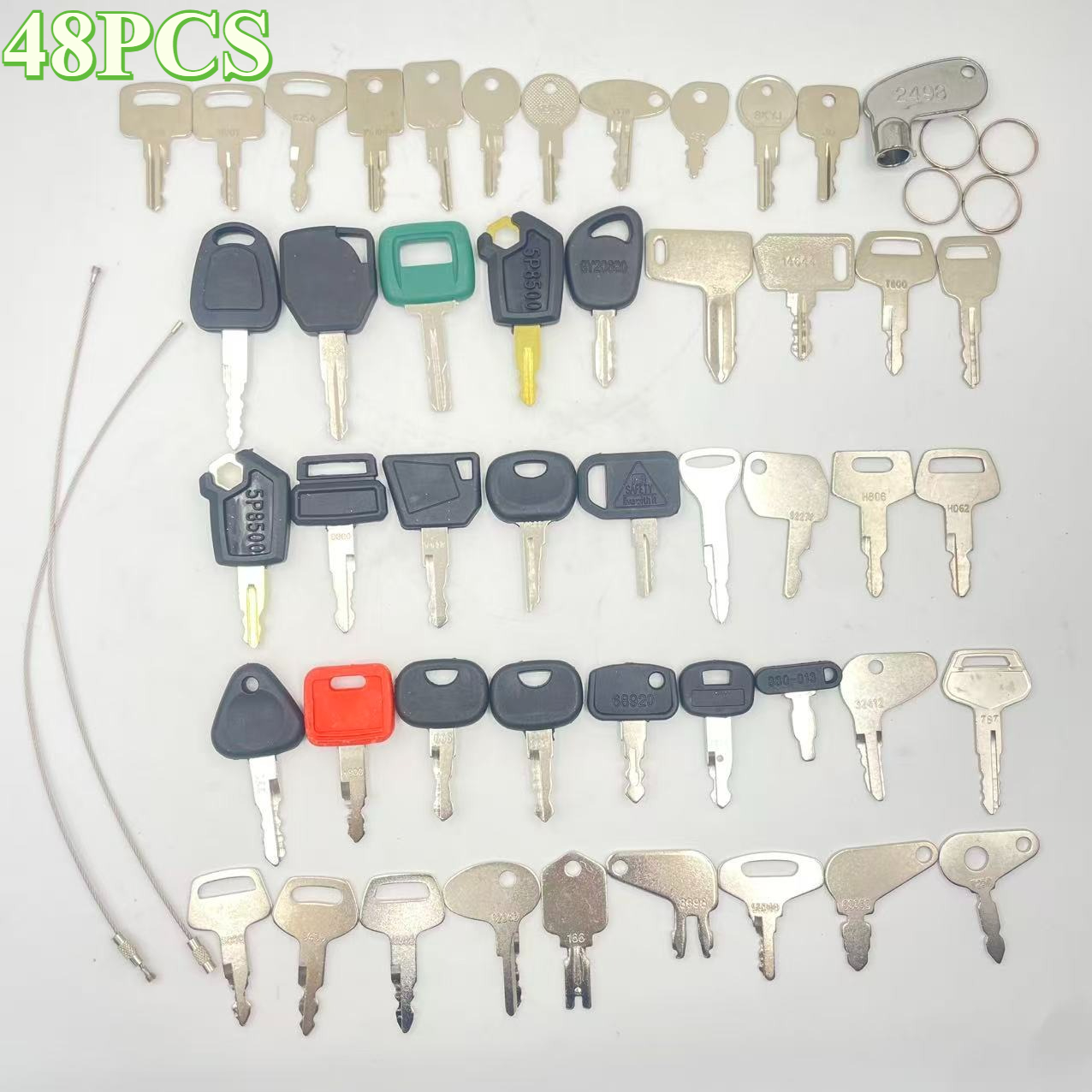 Heavy Equipment Key Set - Conjunto de 48 chaves para equipamentos