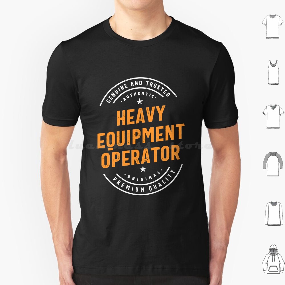 Heavy Equipment Jobs - Operador de equipamentos pesados t camisa