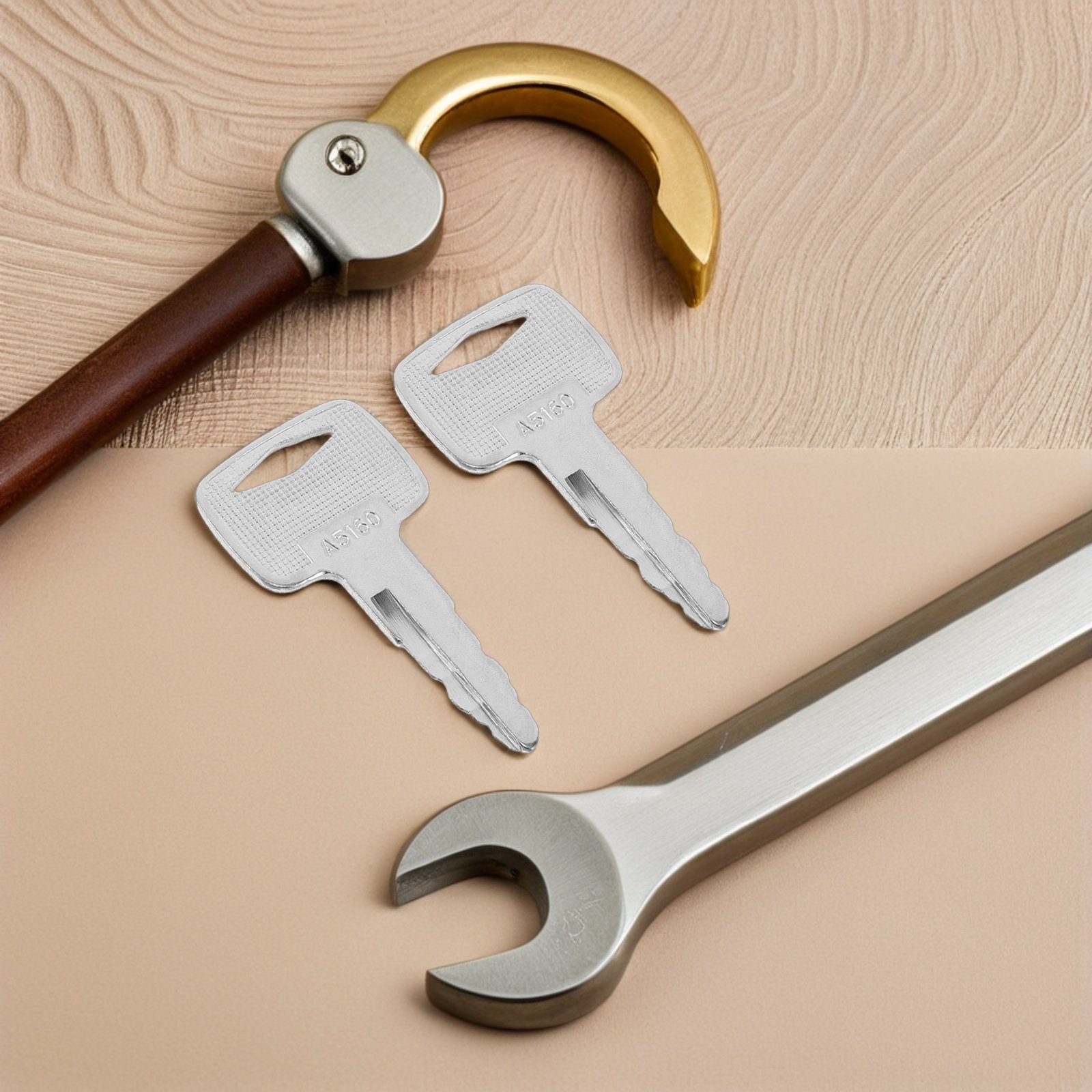 Heavy Equipment Key Set - Conjunto de 10 Chaves de Ignição