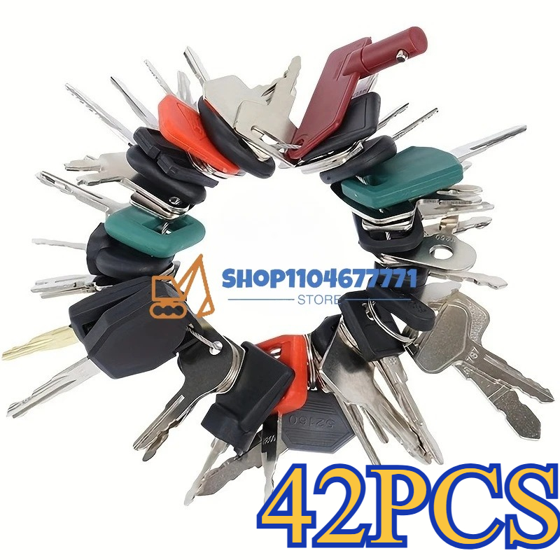 Heavy Equipment Key Set - Conjunto de 42 Chaves para Equipamentos