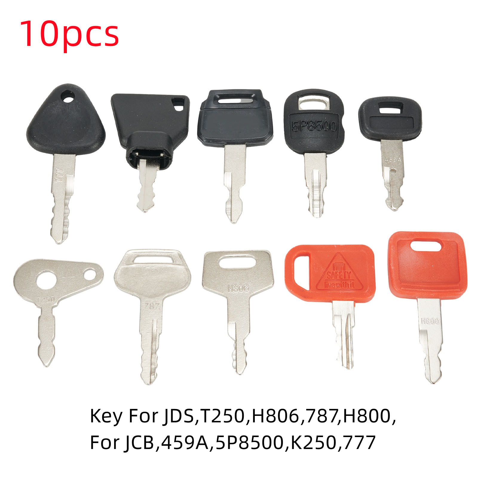 Heavy Equipment Key Set - Conjunto de ignição chave mestra, Máquinas