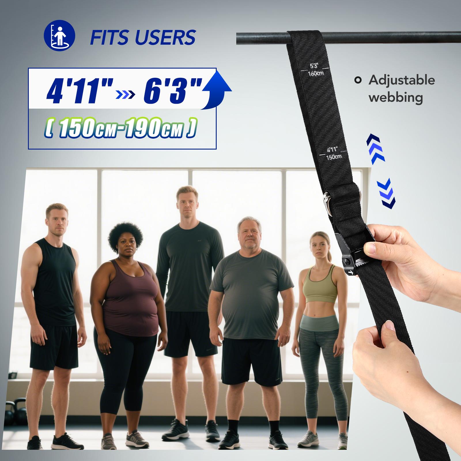 Conjunto de Faixas de Assistên - Heavy Equipment Gym avaliação e preço