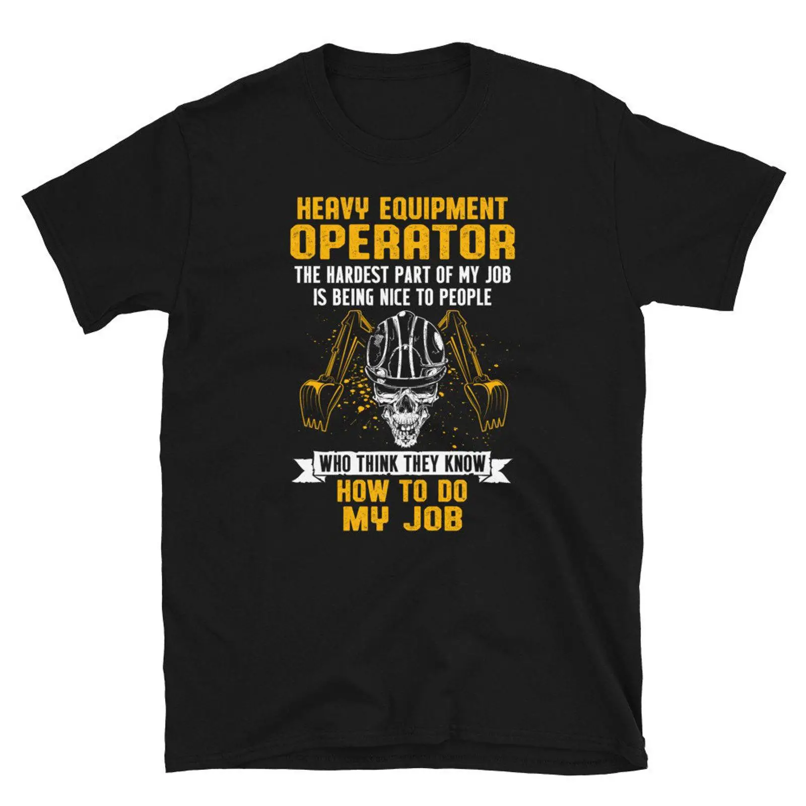 Camiseta para Operador de Equi - Heavy Equipment Jobs avaliação e preço