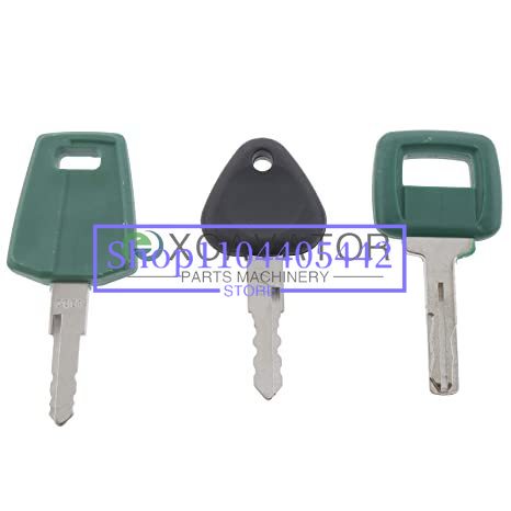 Conjunto de 3 Chaves para Equi - Heavy Equipment Key Set avaliação e preço